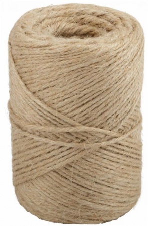 шпагат 1200 текс  джутовый, 2мм*200м